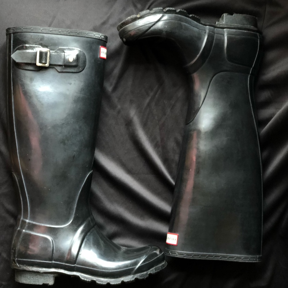 Black Hunter Boots
